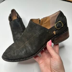 Lucky Brand Gahiro Dark Brown Ankle Boots